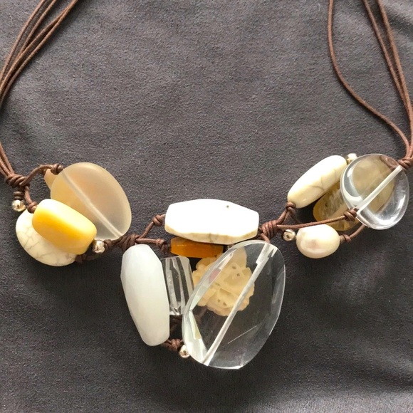 Silpada Mixed Stone Cluster Necklace - Picture 4 of 10